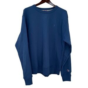 Champion Powerblend‎ Blue Crewneck Sweatshirt | Medium